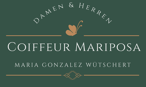 Logo Coiffeur Mariposa nur Name